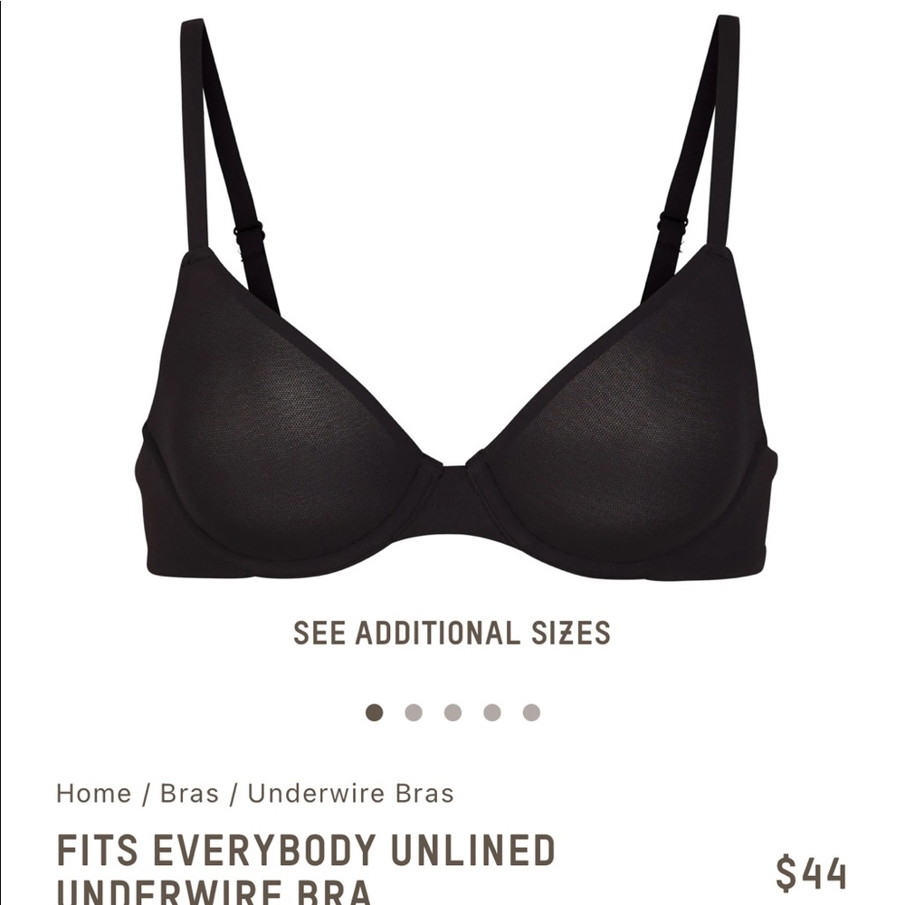 skims bra 34b